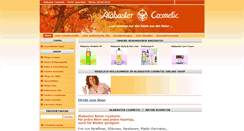 Desktop Screenshot of natur-kosmetik-bio.de