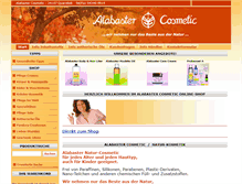 Tablet Screenshot of natur-kosmetik-bio.de